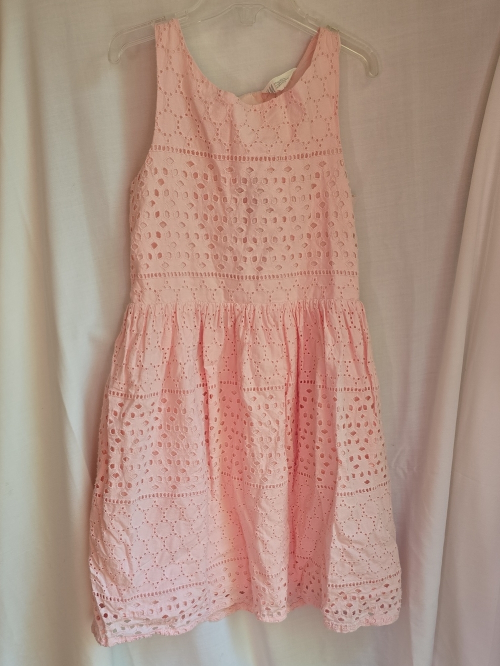 H&M Girls' Light Pink Eyelet Sundress